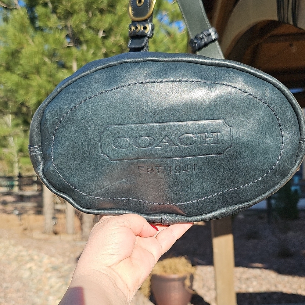 Coach 2007 Bottle Green Bleecker Extra Large Duffle 11423 HTF - Picture 4 of 14